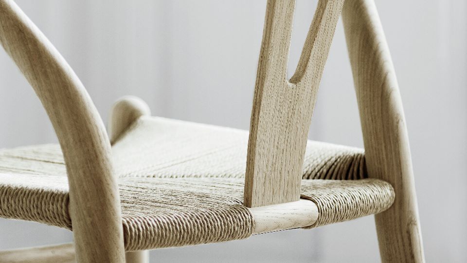 CHAPLINS Carl Hansen Wishbone Chair Detail Shot