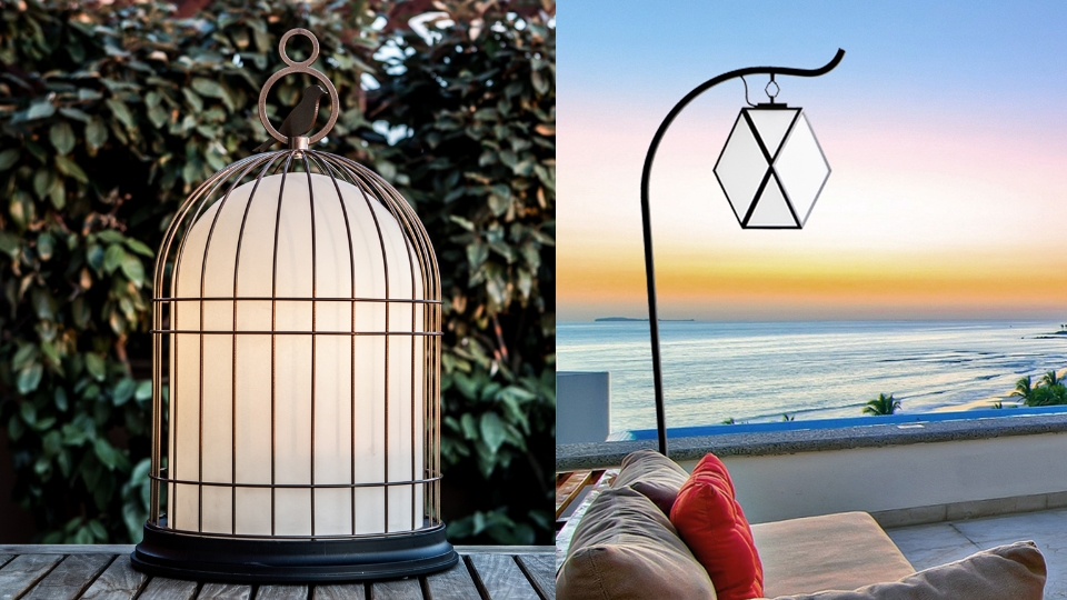 Freedom Outdoor Lantern and Muse by Contardi - chaplins