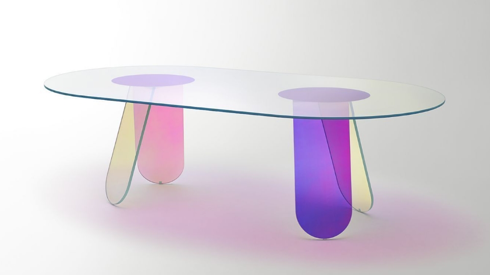 Shimmer Table by Patricia Urquiola