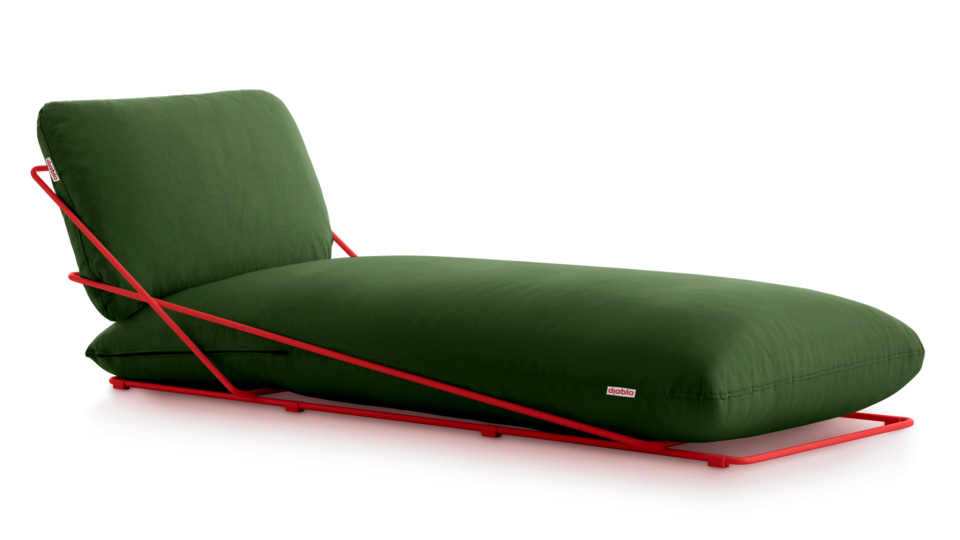 Valentina Lounge Chair by Diabla - Green