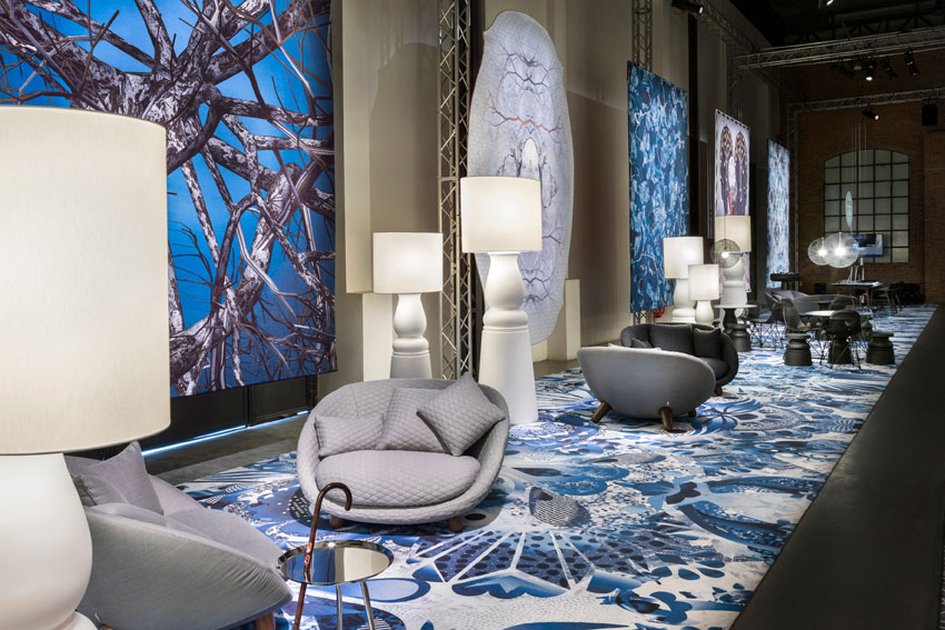 Sketches of Moooi Unexpected Welcome by Marcel Wanders and Studio Job