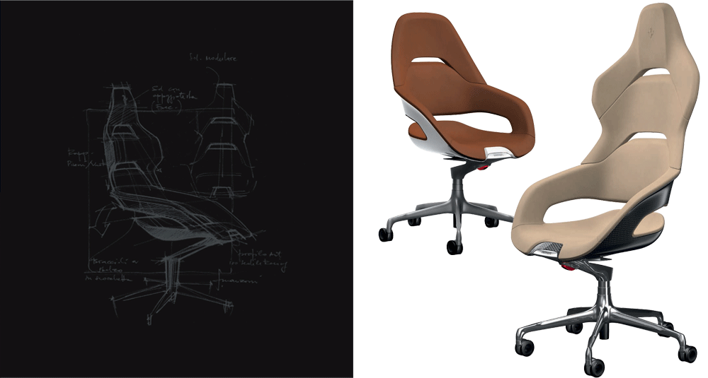 Poltrona Frau Cockpit Office Chair